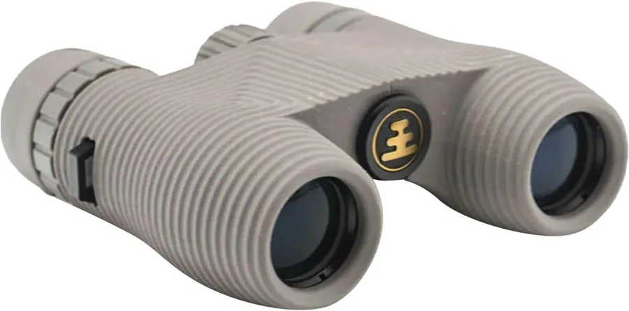Nocs Provisions Standard Issue 8x25 Waterproof Binoculars, 8X Magnification, Bak4 Prism, Wide View Multi-Coated Lenses for Bird Watching, Hiking & Backpacking - Deep Slate Gray