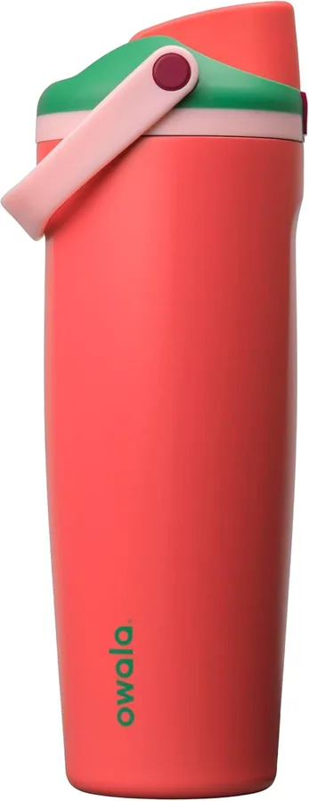 Owala FreeSip Sway Stainless Steel Water Bottle 30 oz Strawberry Fields