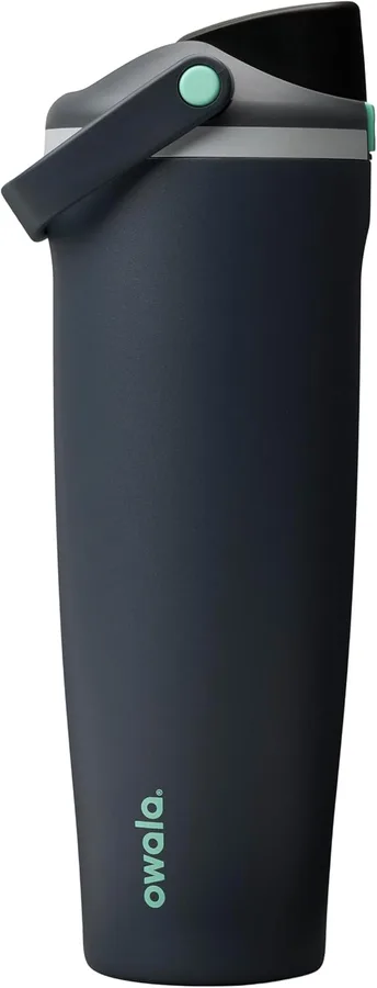 Owala FreeSip Sway Stainless Steel Water Bottle 40 oz Foggy Tide