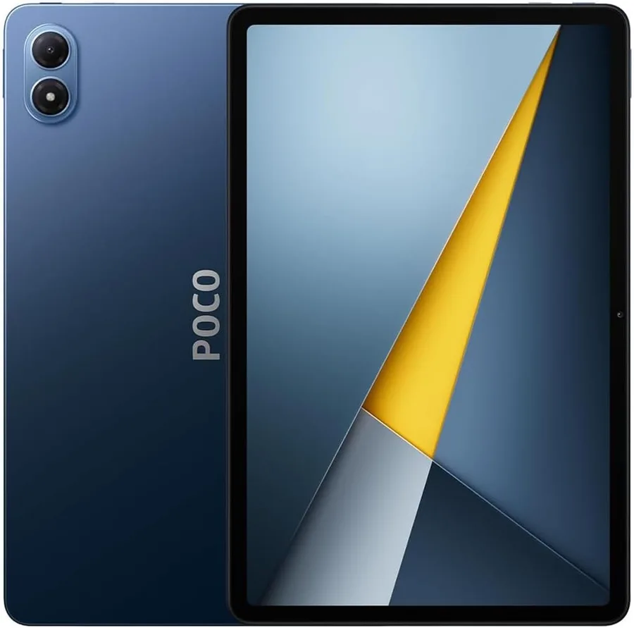 Poco Pad M1 Only WiFi (No Calls or Text) 12.1" 2.5K Octa Core 4 Speakers Global ROM 12000mAh Bluetooth Wi-Fi 6 8MP Model 2509ARPBDG (Blue, 256GB + 8GB)