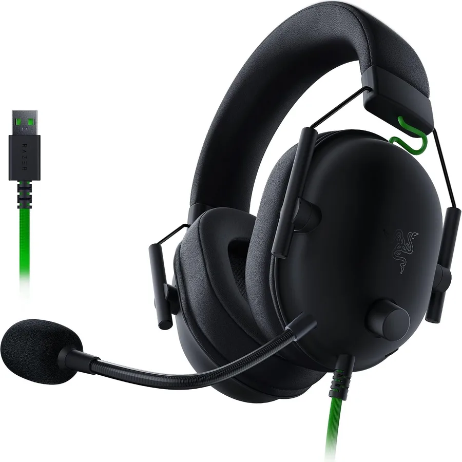 Razer BlackShark V2 X USB Wired Esports Gaming Headset, Black