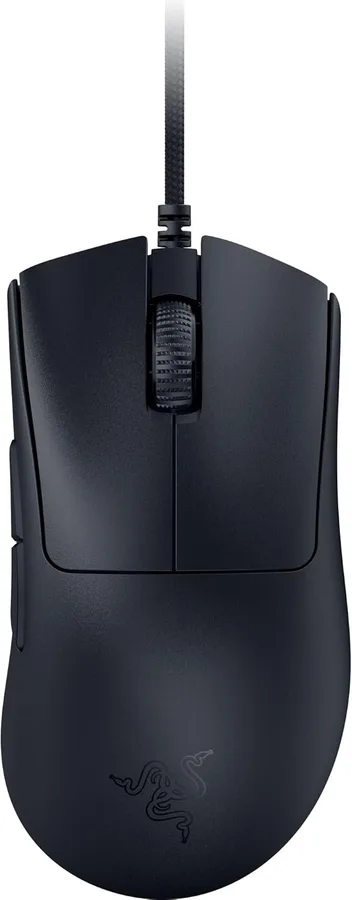 Razer DeathAdder V3 Wired Gaming Mouse: 59g Ultra Lightweight - Pro 30K Optical Sensor - Fast Optical Switches Gen-3-8K Hz HyperPolling Black (Renewed)