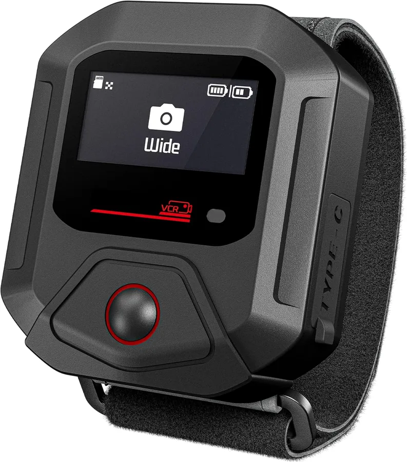 Remote Control for GoPro Hero 13, Wireless Portable Smart Controller with Wrist Strap Compatible with Go Pro 13 12 11 MAX 2 Display Action Camera Power Battery Accessories