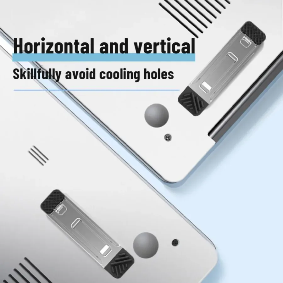 RYRALaptop Stand Universal Mini Desk Stand Invisible Notebook Tablet Mobile Phone Bracket Cooling Pad Laptop Stand