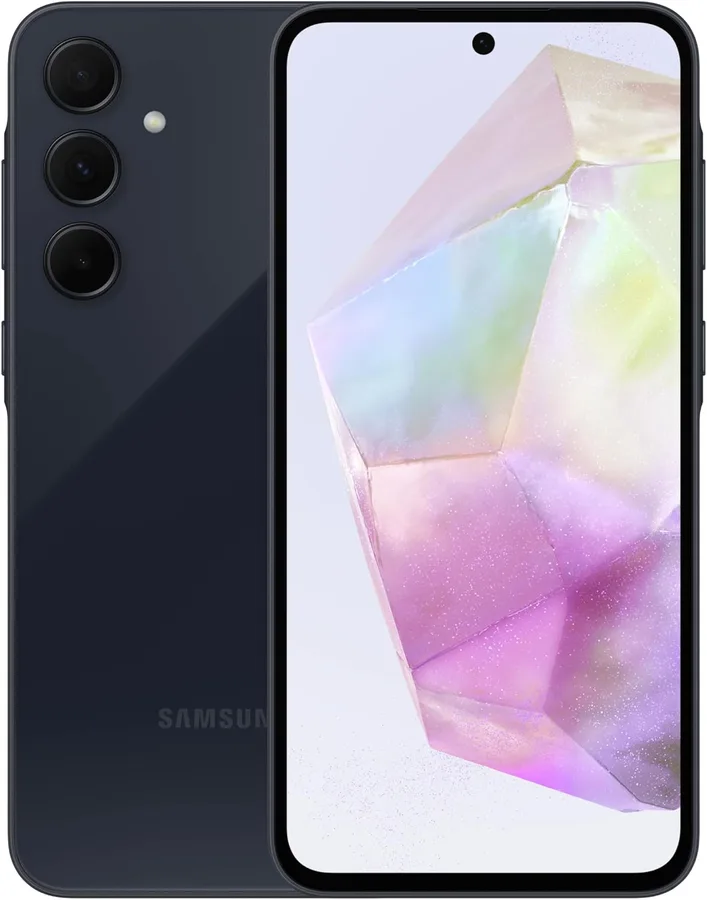 Samsung Galaxy A35 5G, 128GB, Awesome Navy - Unlocked (Renewed)