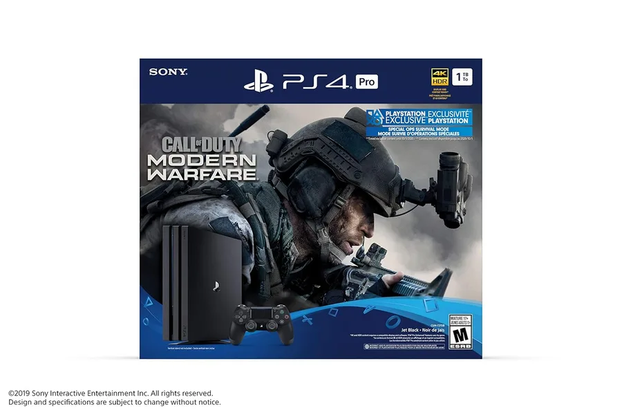 Sony PlayStation 4 Pro 1TB Console - Call of Duty: Modern Warfare Bundle - PlayStation 4
