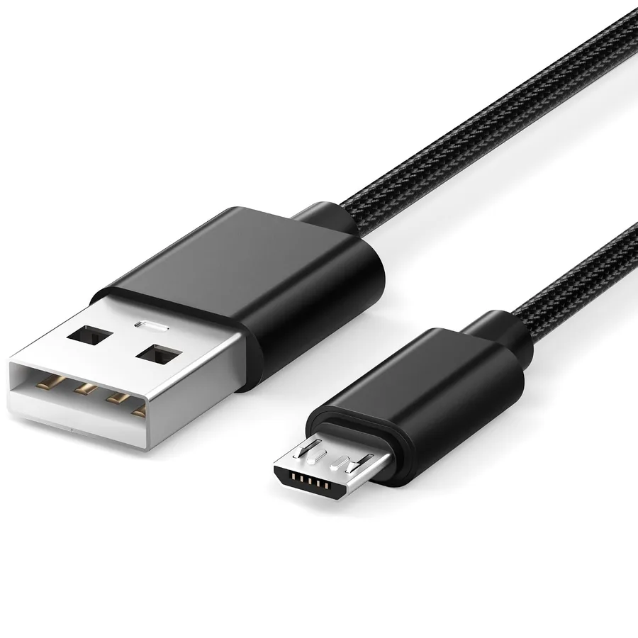 Superer Micro USB Charger Cable Fit for PS4 Controller, Xbox One X S, Kindle Paperwhite, Amazon Fire Tablet, Roku Streaming, Fire TV Stick, Android Phones Charging & Data Sync Nylon Braided Power Cord