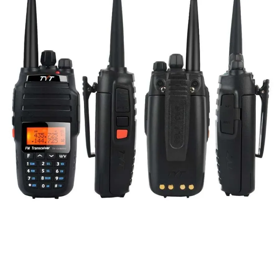 TH-UV8000D walkie talkie TYT 10W Dual band VHF UHF cross band repeater functional Portable ham radio 128CH w/3600m Battery M240821