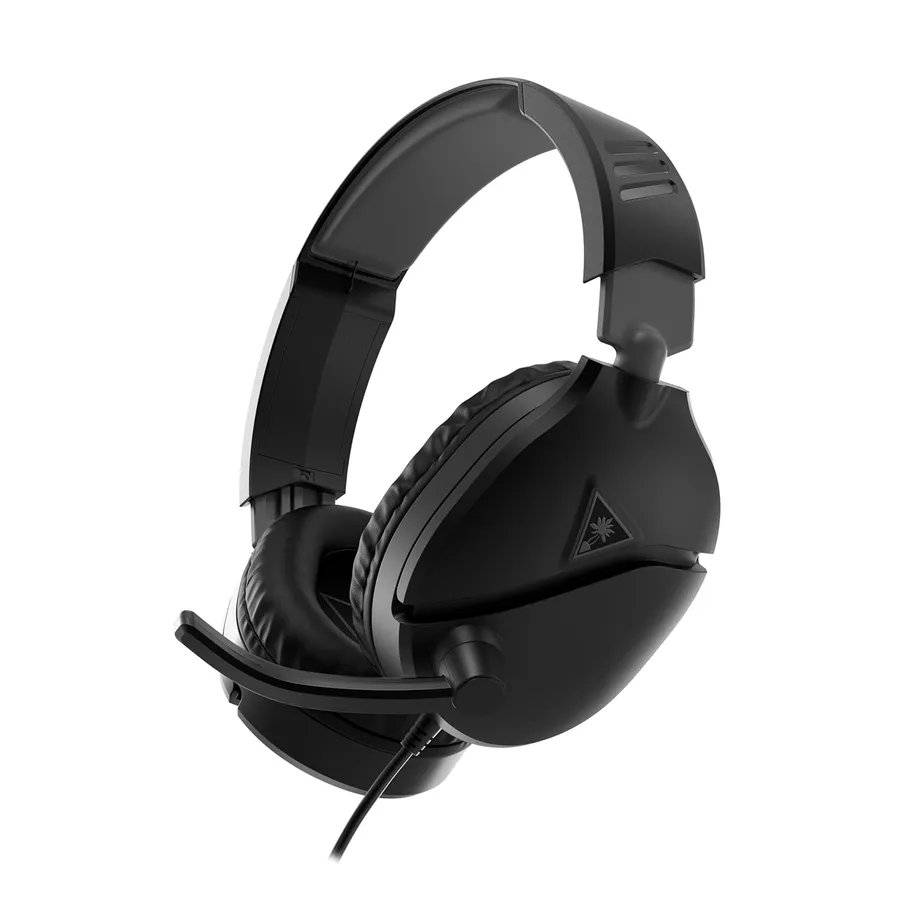 Turtle Beach Recon 70 Wired Multiplatform Gaming Headset for PS5, PC, Xbox | PlayStation, PS4, Xbox Series X|S, Xbox One, Mobile, Flip-to-Mute Mic, 40mm Speakers, Lightweight, Soft Earpads, Black
