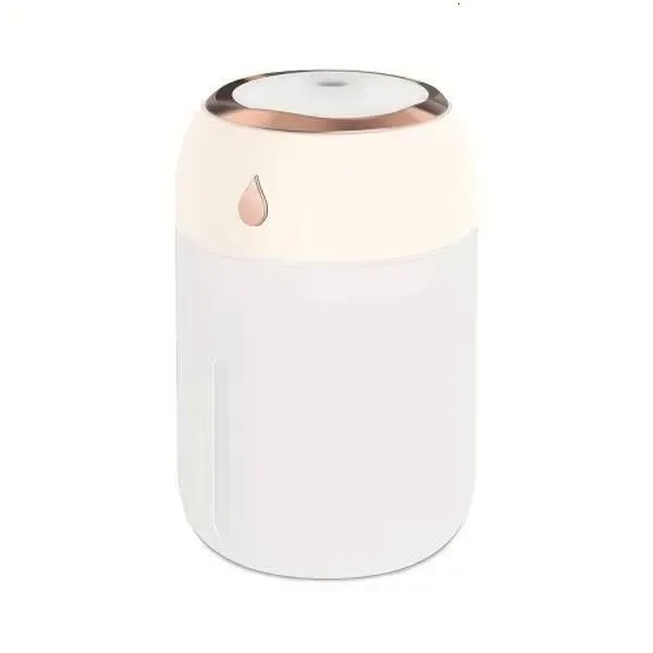 USB Mini Pink Desktop Humidifier 220Ml Cold Mist Evaporative Aromatherapy For Bedroom Office Home Travel-5V Plug-In Power Supply<0.5L