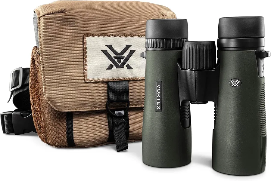 Vortex Diamondback HD 10x42 Binoculars | HD Optics, Tripod Adaptable, Waterproof, Fogproof, Shockproof, Included GlassPak - Unlimited, Unconditional Warranty