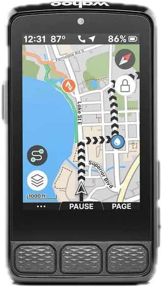 Wahoo ELEMNT ROAM V3 GPS Cycling/Bike Computer,Black