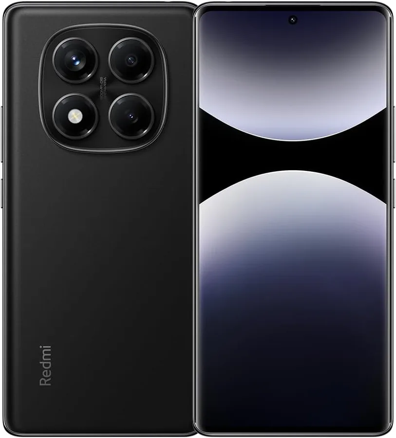 Xiaomi Redmi Note 14 Pro 5G + 4G LTE (for Tmobile Mint Tello & Global) (256GB + 8GB) NFC 6.67" 120Hz 200MP Pro AI Camera Model 24090RA29G Unlocked Dual Sim (Midnight Black)